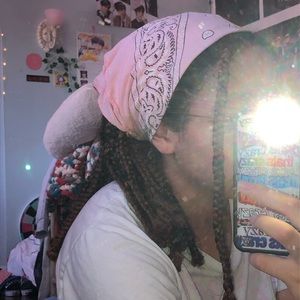 ❌SOLD - Light pink bandana!